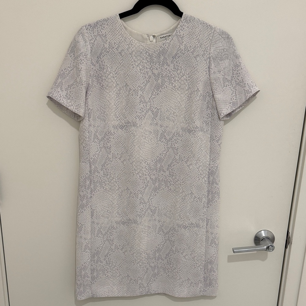 Babaton Snake Print Mini Dress